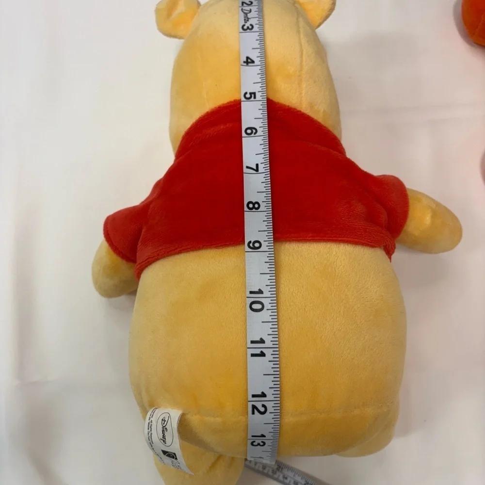 DISNEY WINNI THE POOH AND TIGER PLUSH DUO-YELLOW AND ORANGE!!.